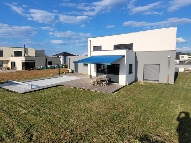 Maison passive toit plat Metz